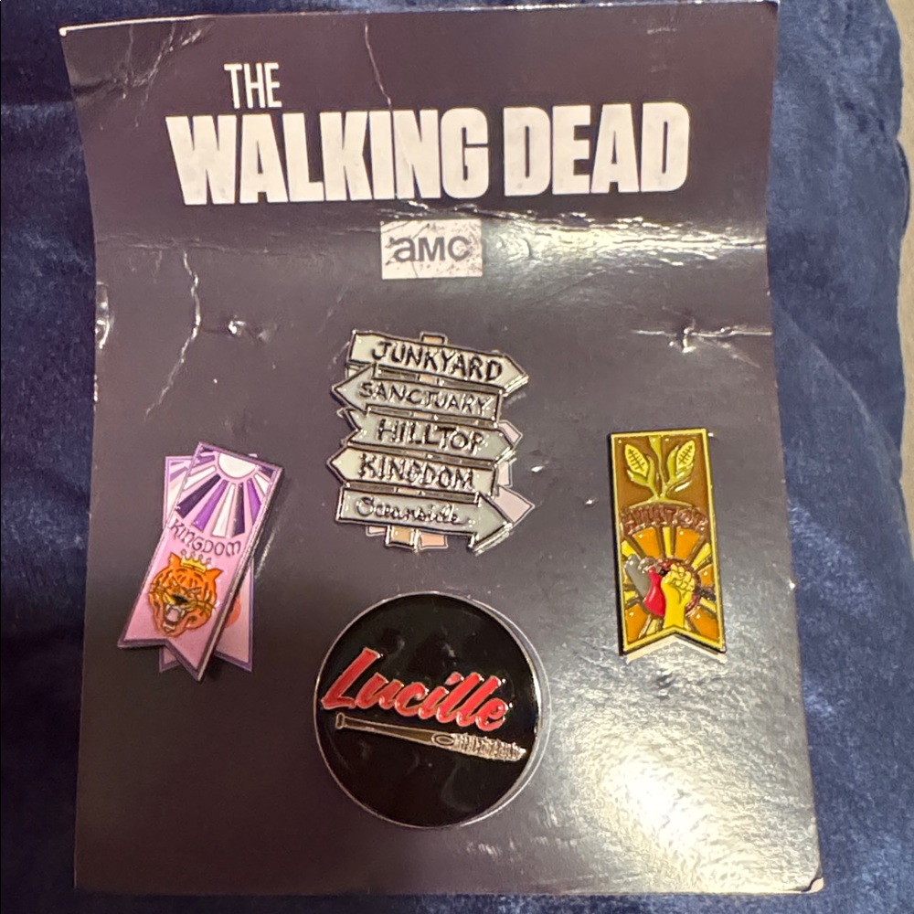 The Walking Dead Pin Set